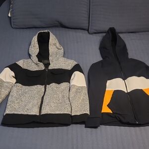 Kids Colorblock Hooded Jackets
